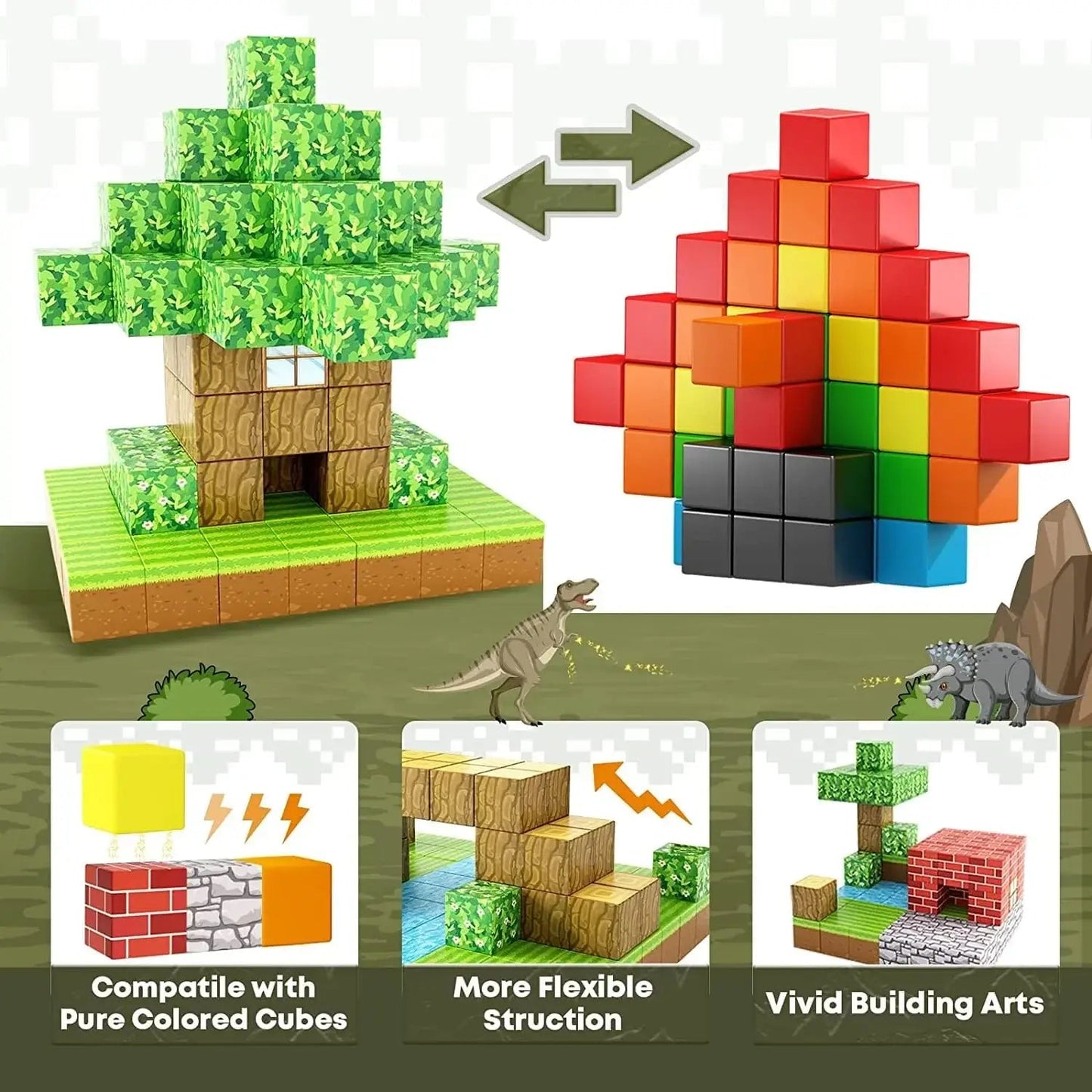 MagnaCraft Magnetic Building Blocks