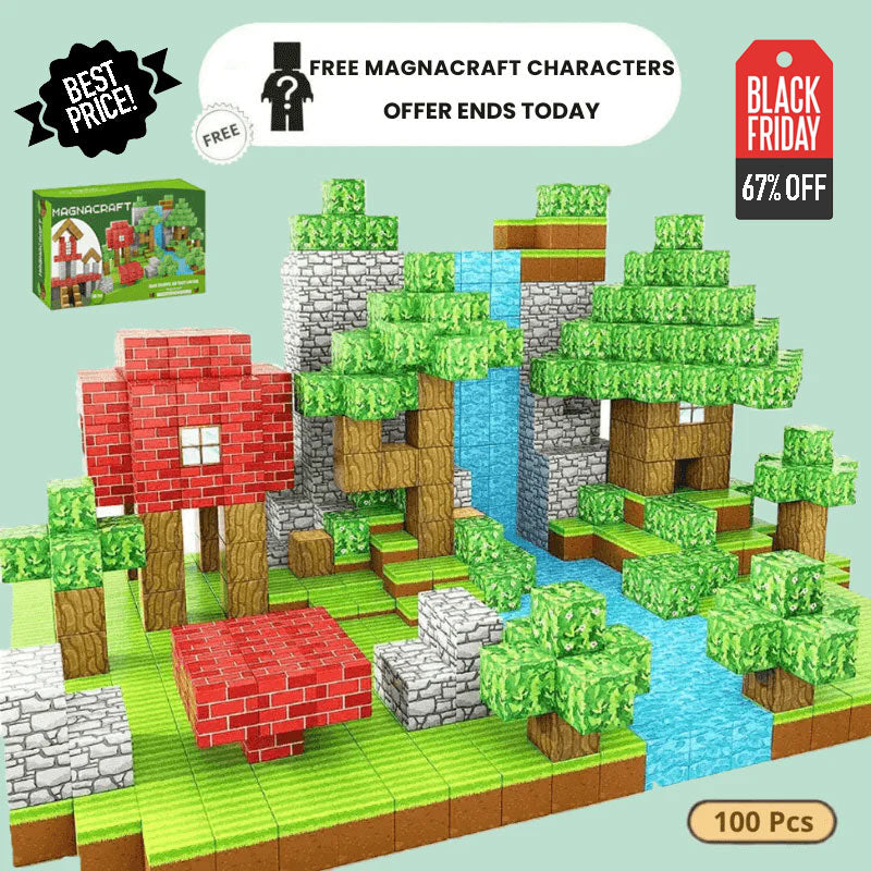 MagnaCraft Magnetic Building Blocks